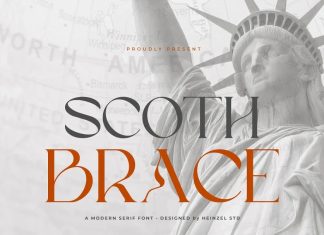 Scoth Brace Serif Font