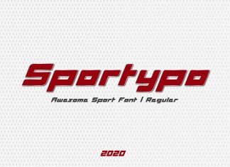 Sportypo Display Font