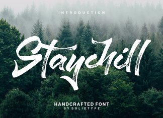 Stay Chill Brush Font