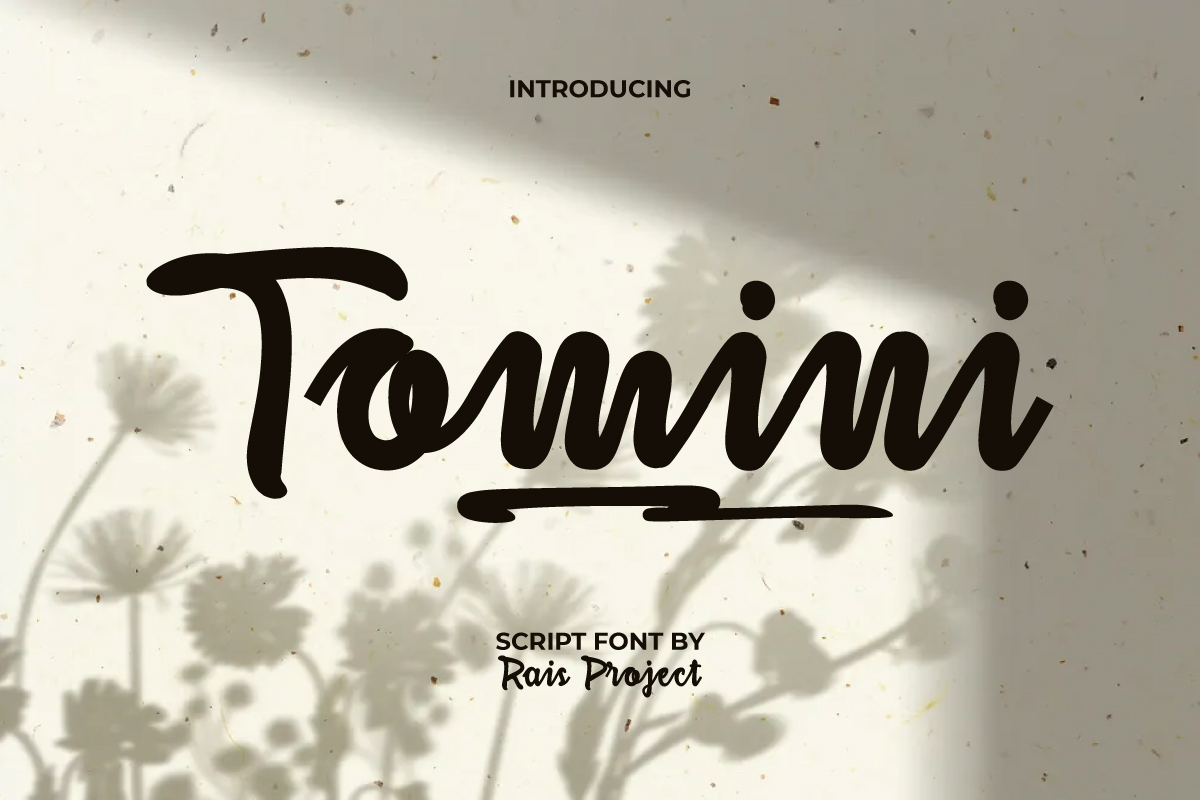 Tomini Handwritten Font