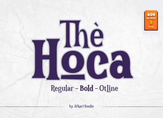 The Hoca Serif Font