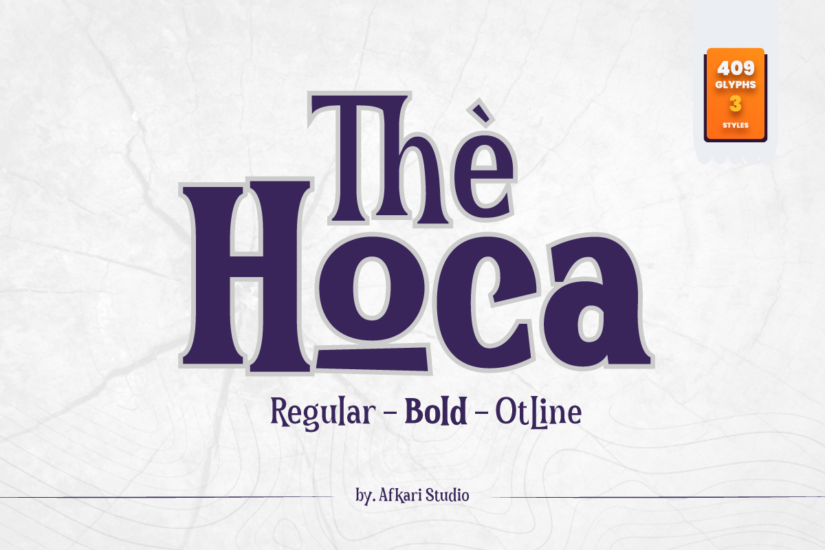 The Hoca Serif Font