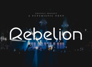 Rebelion Display Font