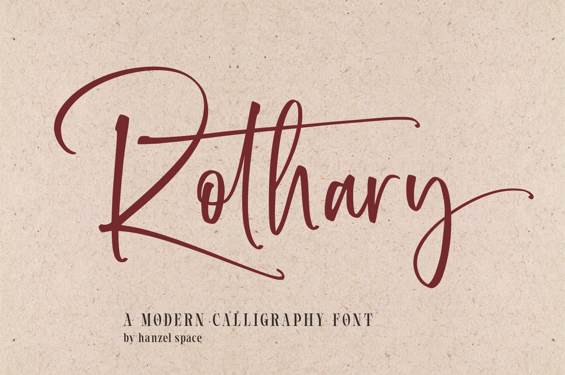 Rothary Display Font