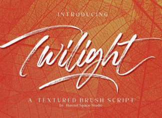 Twilight Brush Font