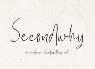 Secondwhy Script Font