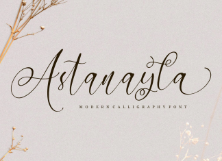 Astanayla Script Font