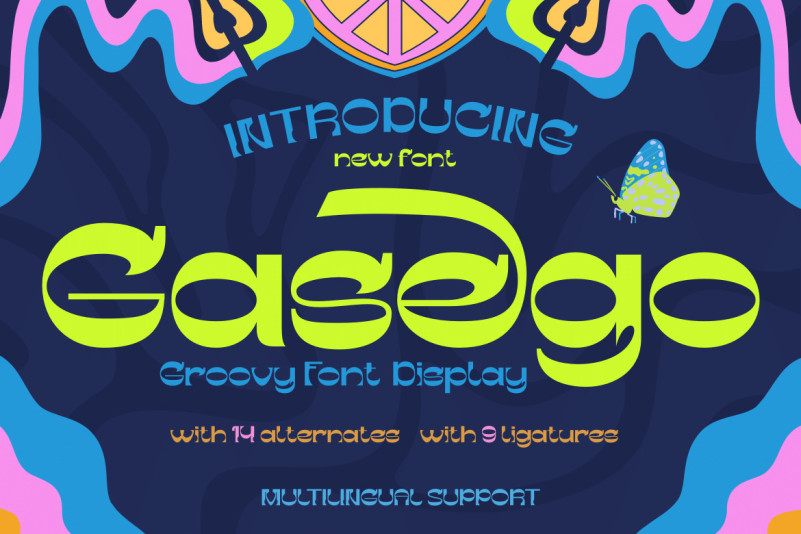 Gesego Display Font