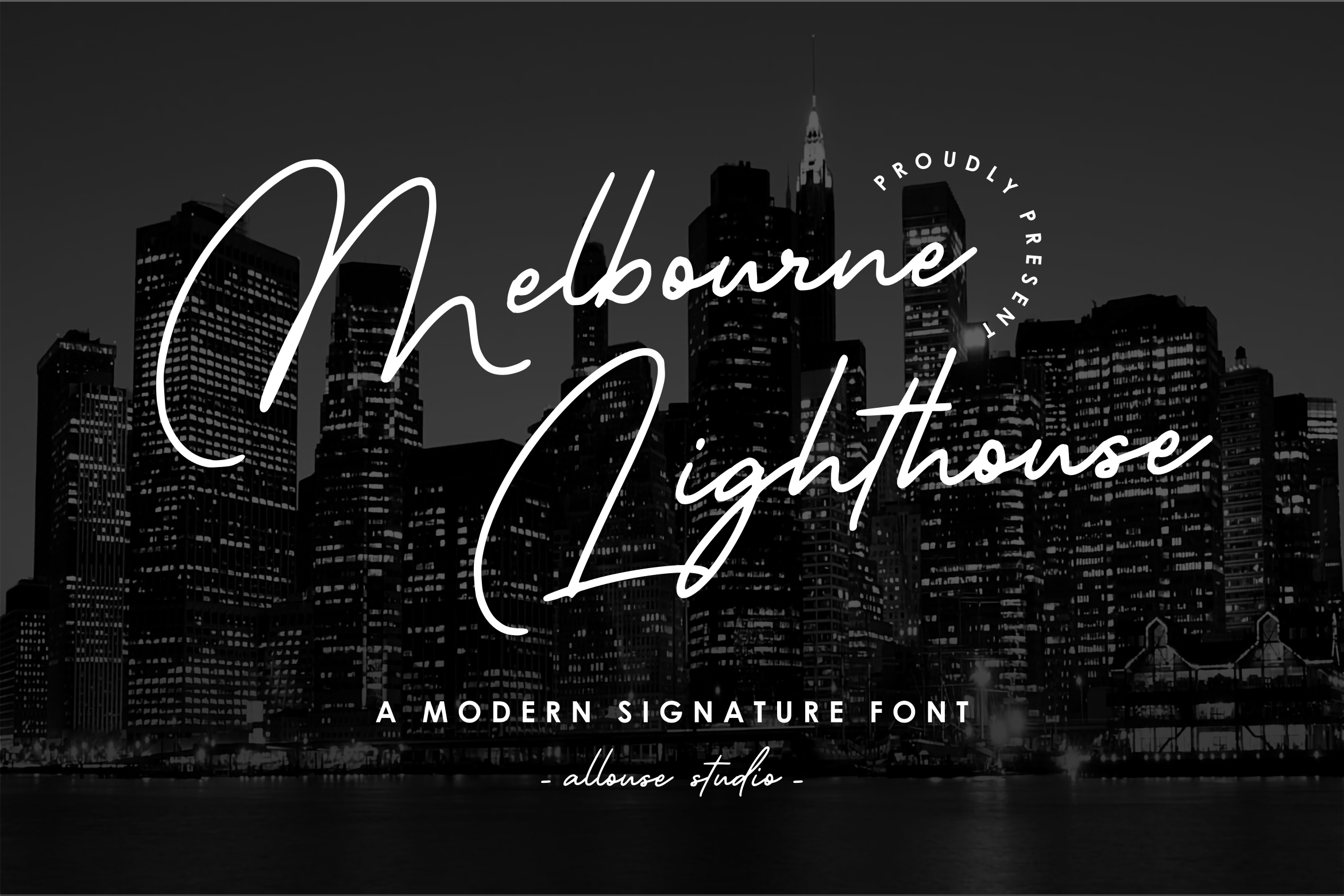 Melbourne Lighthouse Handwritten Font