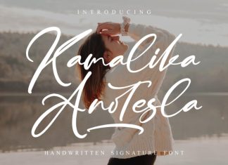 Kamalika Anotesla Script Font