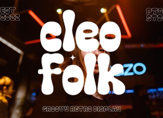 Cleo Folk Display Font