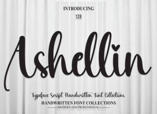 Ashellin Script Font