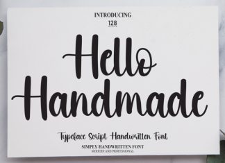 Hello Handmade Script Font