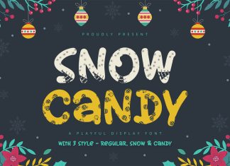 Snow Candy Display Font