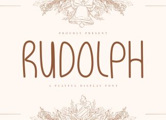 Rudolph Display Typeface