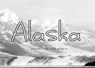 Alaska Display Typeface