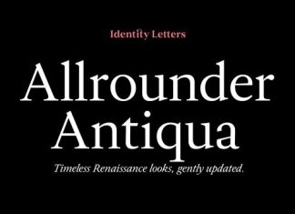 Allrounder Antiqua Serif Font