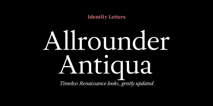 Allrounder Antiqua Serif Font