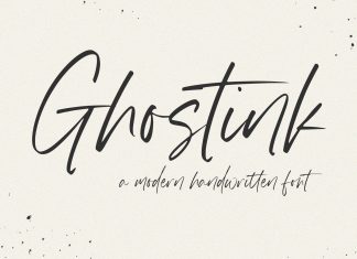 Ghostink Handwritten Font