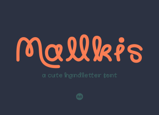 Mallkis Handwritten Font