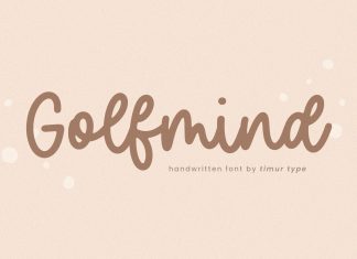 Golfmind Handwritten Font
