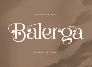 Balerga Serif Font