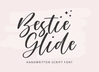 Bestie Glide Script Font