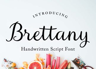 Brettany Script Font