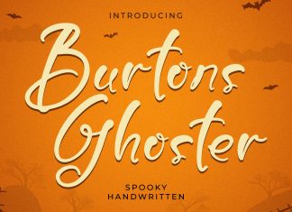 Burtons Ghoster Script Font