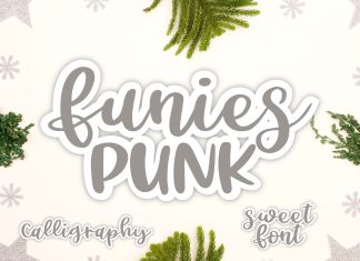 Funies Punk Script Font
