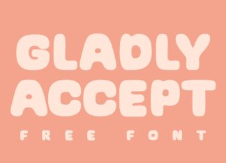 Gladly Accept Font