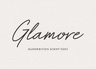 Glamore Handwritten Typeface