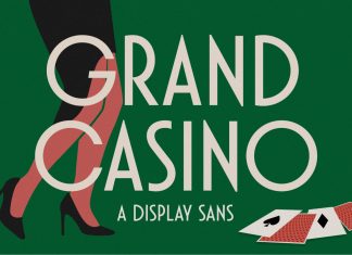Grand Casino Sans Serif Font