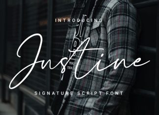 Justine Handwritten Font