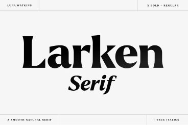 Larken Serif Font