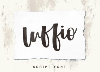 Luffio Script Typeface