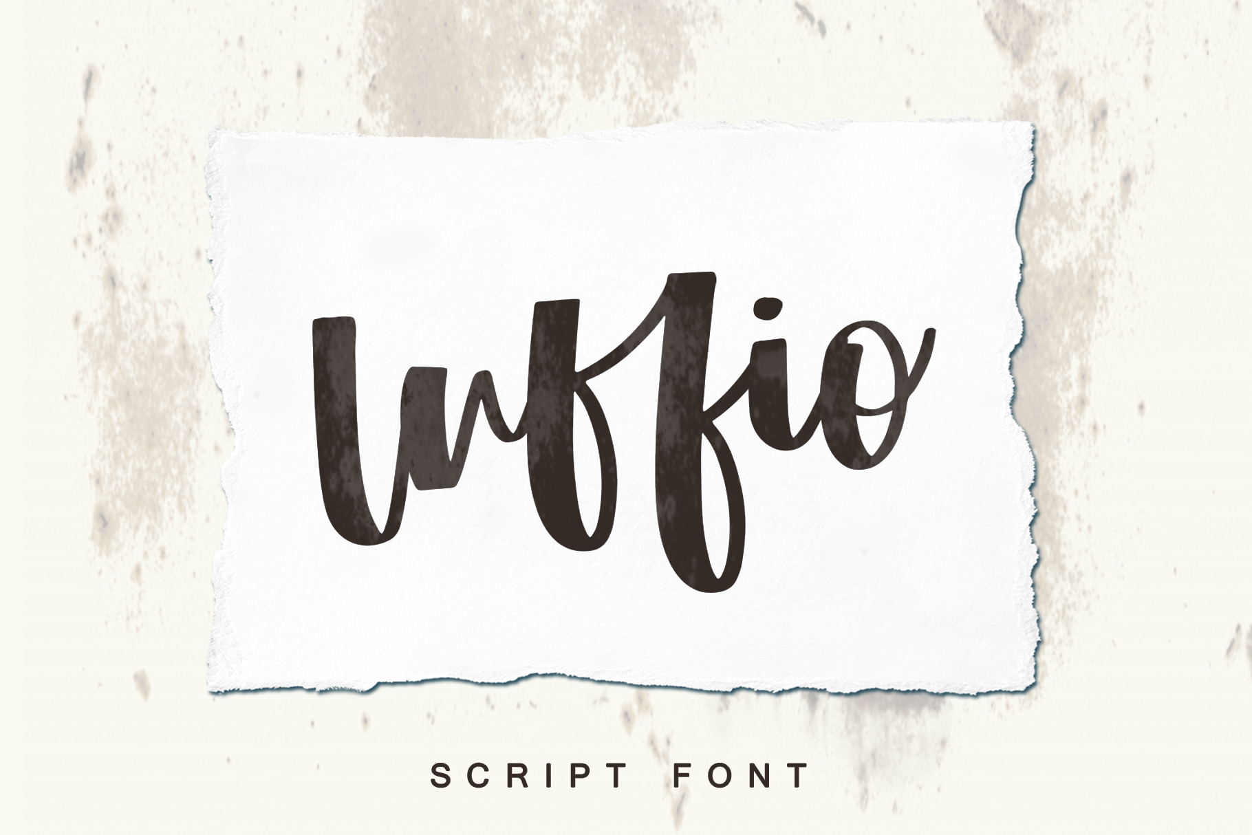 Luffio Script Typeface