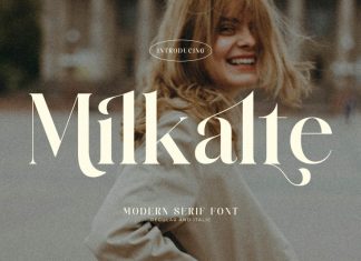 Milkalte Serif Font