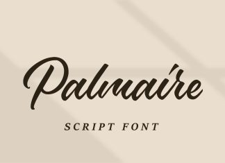 Palmaire Script Font