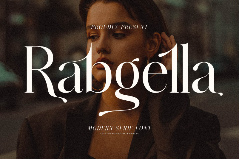 Rabgella Serif Font