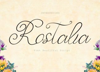 Rostalia Script Font