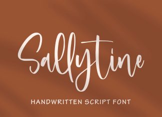 Sallytine Script Font