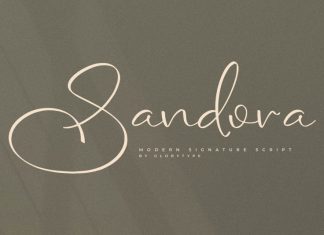 Sandora Script Font