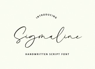 Sigmaline Script Font