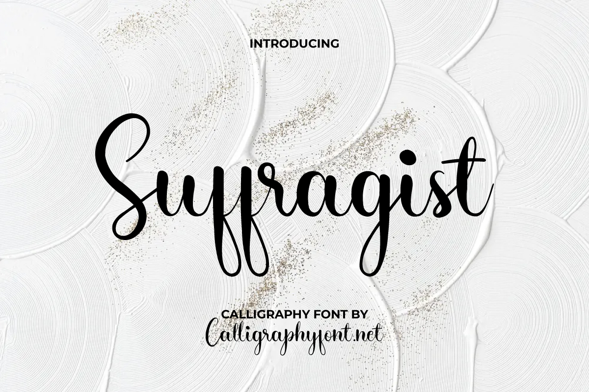 Suffragist Script Font
