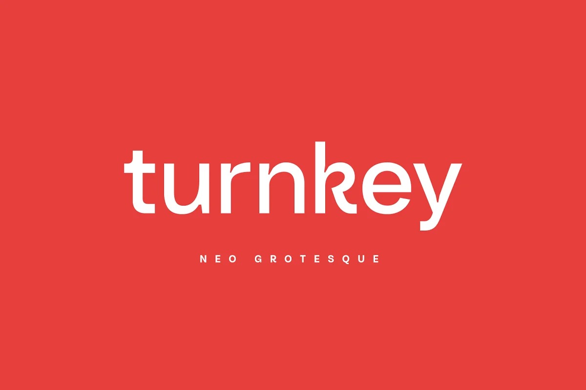 Turnkey Sans Serif Font