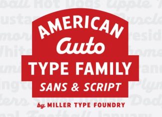 American Auto Font