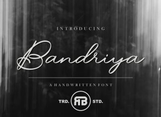 Bandriya Handwritten Font