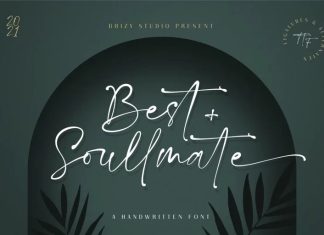 Best Soullmate Handwritten Font