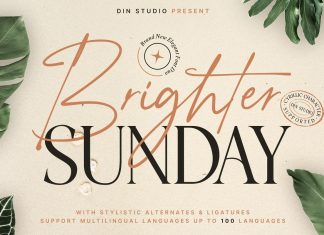 Brighter Sunday Script Font